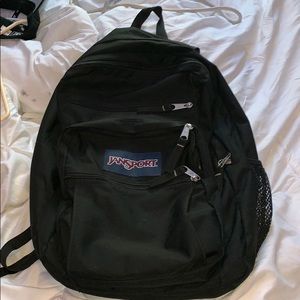 Black jansport backpack
